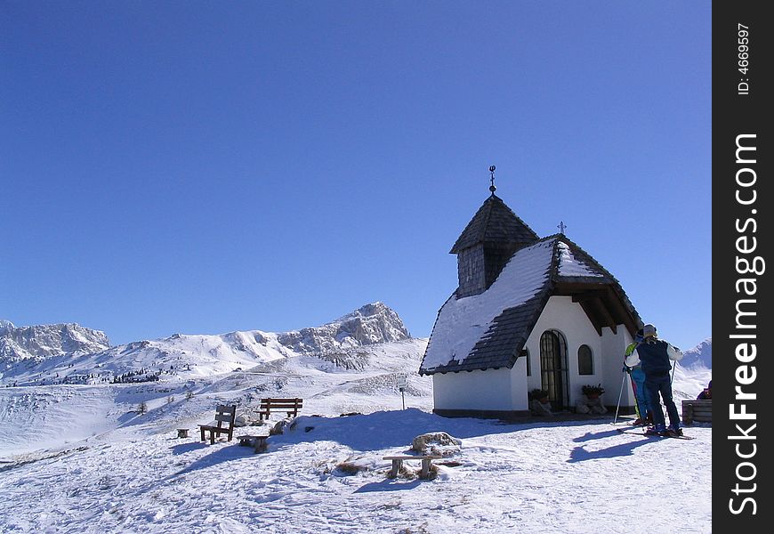 Church In The Dolomites