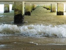 Under The Pier Stock Photography Under The Pier Stock Photography