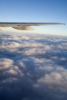 Clouds - View From Flight 25 Royalty Free Stock Image Clouds - View From Flight 25 Royalty Free Stock Image