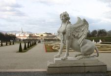 Belvedere, Vienna Royalty Free Stock Images