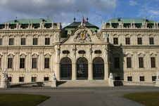 Belvedere, Vienna Stock Photo