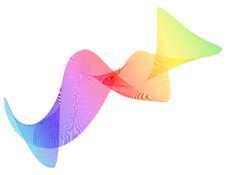 Rainbow Flowing Royalty Free Stock Image Rainbow Flowing Royalty Free Stock Image