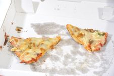 Two Pizza Slices Stock Photography Two Pizza Slices Stock Photography