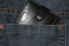 Wallet In The Pocket Royalty Free Stock Images