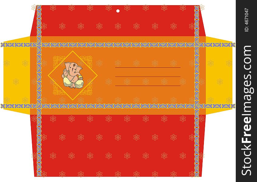 Cut open Design of Envelop used on Indian Wedding [or festival] to gift rupees/check to the Bride groom and the participating relatives as a mark of affection and love - PRINT-CUT-PASTE and USE. Cut open Design of Envelop used on Indian Wedding [or festival] to gift rupees/check to the Bride groom and the participating relatives as a mark of affection and love - PRINT-CUT-PASTE and USE