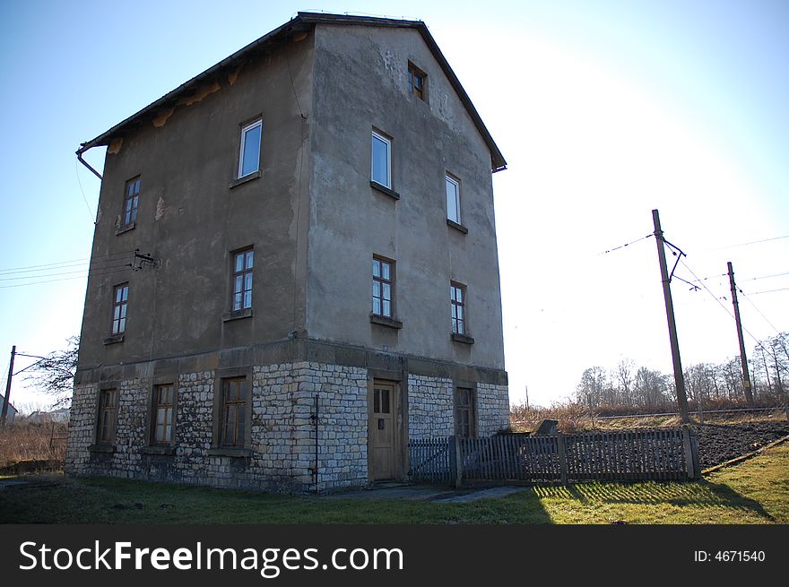 The old house in Oswiecim