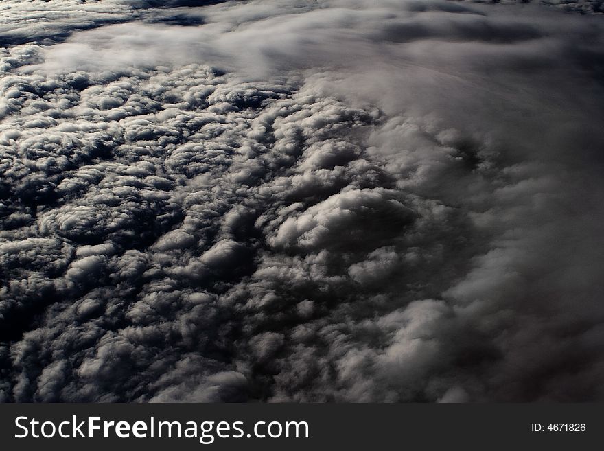 Clouds - View From Flight 7