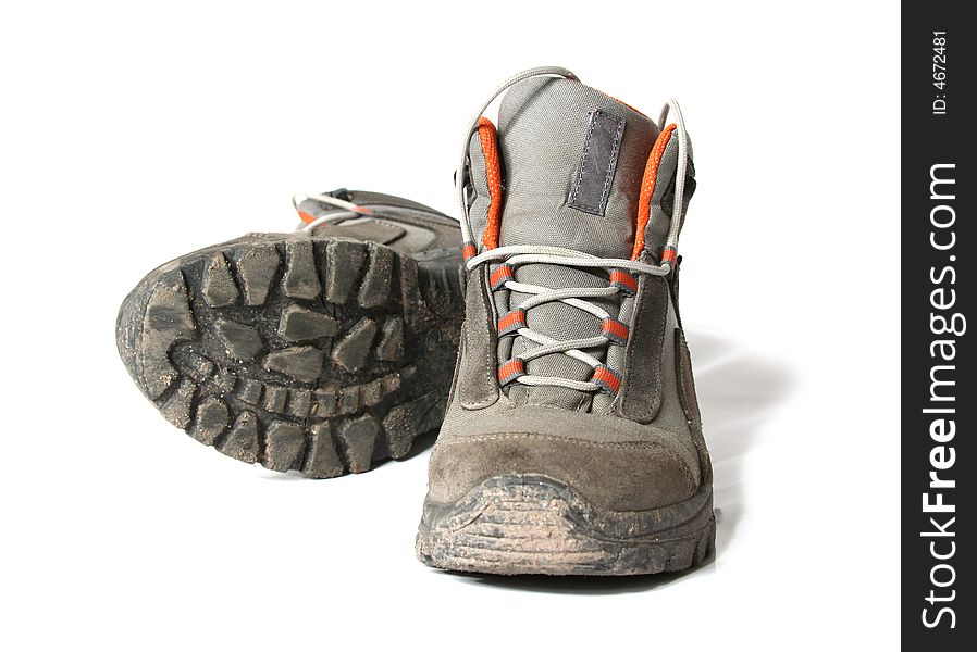 Dirty Trekking Shoes