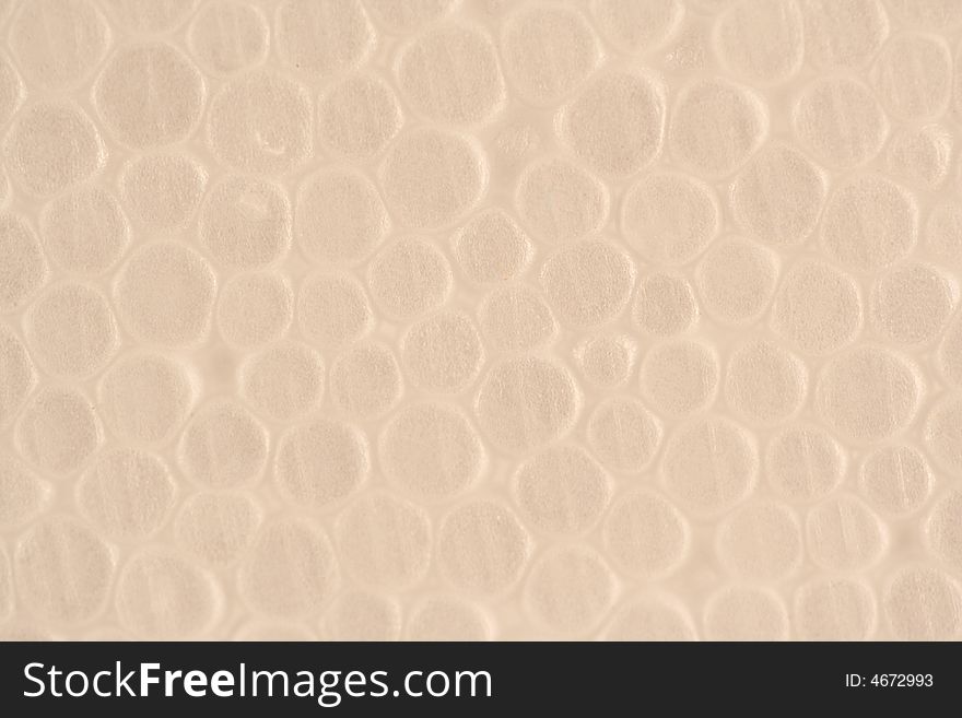 A White styrofoam background texture macro