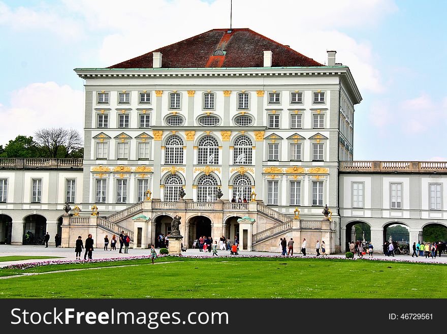 The Nymphenburg Palace in Munich Germany