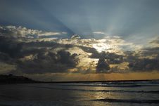 Sundown Royalty Free Stock Images Sundown Royalty Free Stock Images