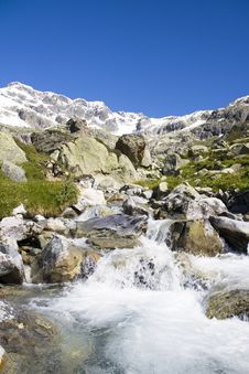 Mountain Stream Royalty Free Stock Photos Mountain Stream Royalty Free Stock Photos