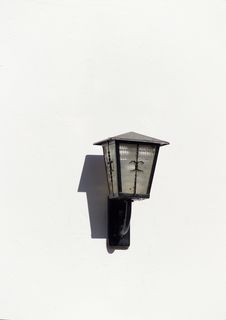 Isolated Street Lamp Royalty Free Stock Photos