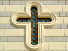 Cross Shaped Window Stock Photography Cross Shaped Window Stock Photography