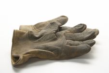 Two Right Gloves Palm Up Other Side Royalty Free Stock Images Two Right Gloves Palm Up Other Side Royalty Free Stock Images