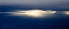 Clouds - View From Flight 49 Stock Photography