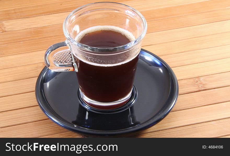 Italian coffee isolated on a background. Italian coffee isolated on a background