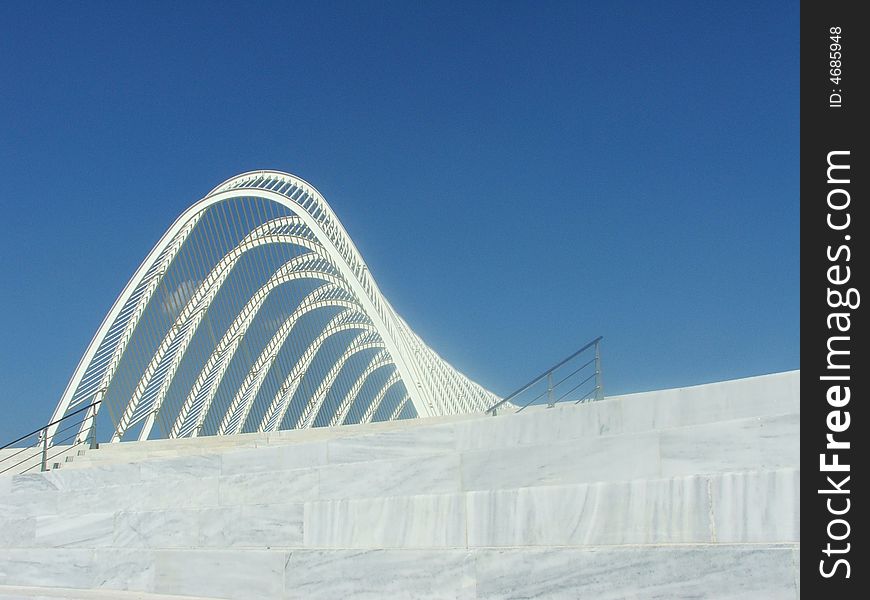 Arch In Olympic Stadium