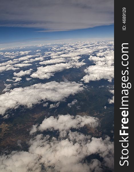 Clouds - View From Flight 61