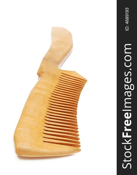 Wooden comb