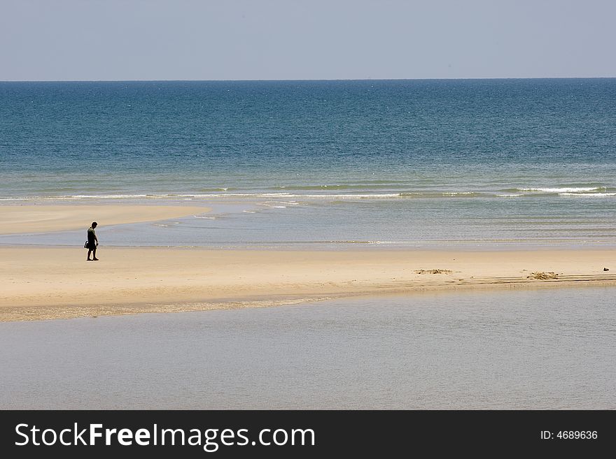 Walking On The Beach