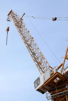 Lifting Crane Royalty Free Stock Photography Lifting Crane Royalty Free Stock Photography