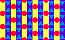 Triangles, Circles And Stripes Royalty Free Stock Image Triangles, Circles And Stripes Royalty Free Stock Image