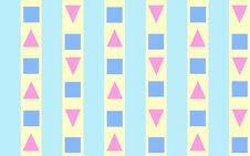 Triangles, Squares And Stripes Royalty Free Stock Photo Triangles, Squares And Stripes Royalty Free Stock Photo