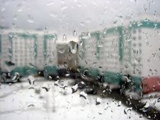 Rain Drops Royalty Free Stock Photo