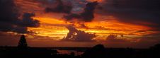 Sunset In Sydney Bay Royalty Free Stock Images Sunset In Sydney Bay Royalty Free Stock Images