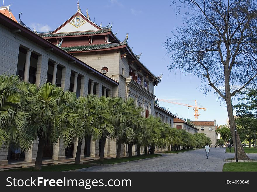 Xiamen University is famous for its beautiful campus. Located at the foot of the green mountains, facing the blue ocean and surrounded by Xiamen bay. The main campus is picturesque with beautiful scenery and parks. The university has campuses at Jimei and Zhangzhou in addition to the Xiamen campus located in the southern part of Xiamen Island. In 1919 Mr. Tan Kah Kee (é™³å˜‰åºš; Pinyin: Chen Jiageng), the well-known overseas Chinese leader, donated millions of dollars to establish and endow Xiamen University, officially founded in 1921. It is regarded as one of the most prestigious and selective universities in China. Xiamen University is famous for its beautiful campus. Located at the foot of the green mountains, facing the blue ocean and surrounded by Xiamen bay. The main campus is picturesque with beautiful scenery and parks. The university has campuses at Jimei and Zhangzhou in addition to the Xiamen campus located in the southern part of Xiamen Island. In 1919 Mr. Tan Kah Kee (é™³å˜‰åºš; Pinyin: Chen Jiageng), the well-known overseas Chinese leader, donated millions of dollars to establish and endow Xiamen University, officially founded in 1921. It is regarded as one of the most prestigious and selective universities in China.