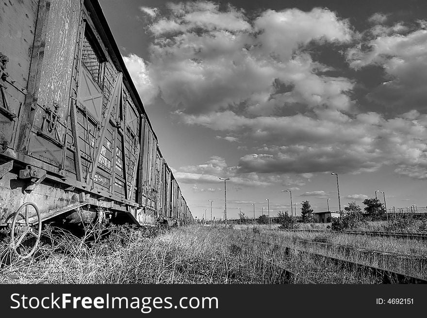 The Wagon on the Railroad.