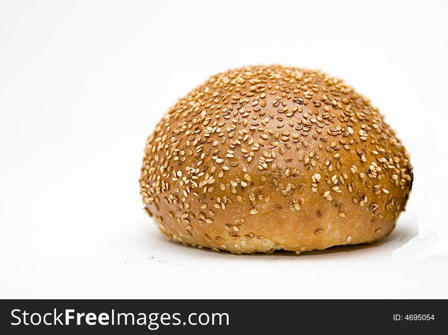Fresh bread and bakeries whit isolated background