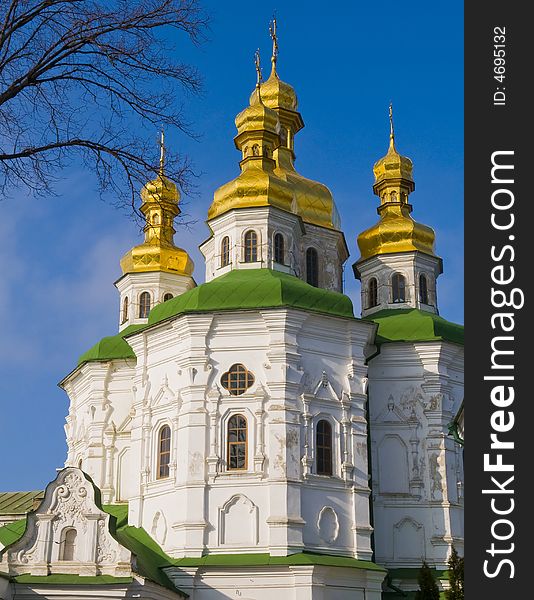 St. Andrew's Cathedral in Kiev tha capital of Ukraine