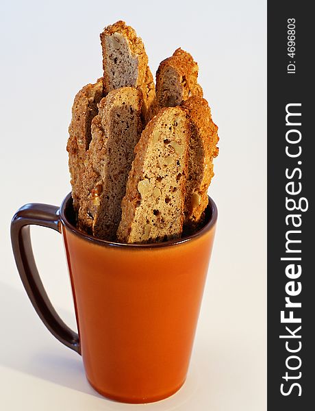 Banana Bread Biscotti made from scratch at home. Banana Bread Biscotti made from scratch at home.