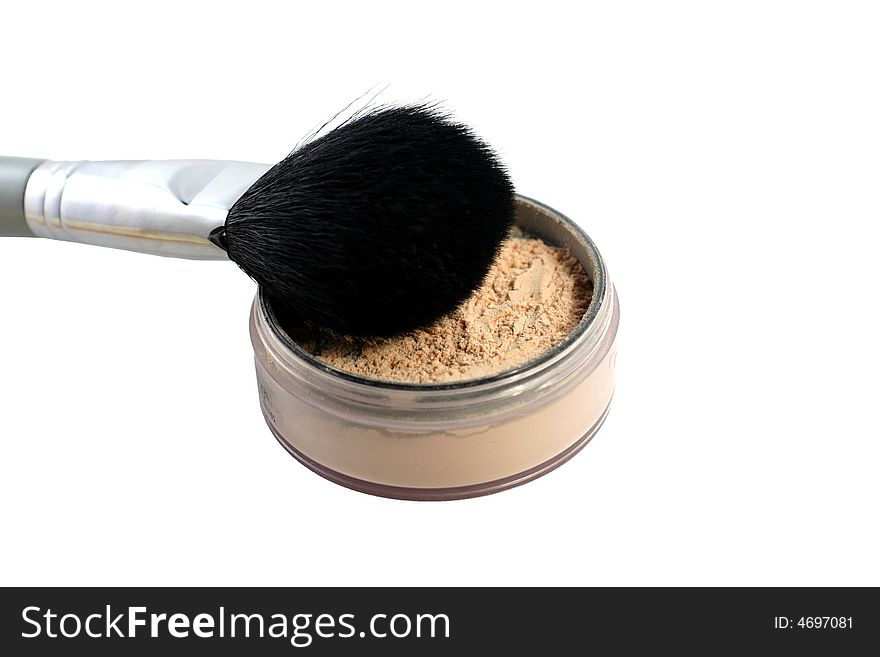 Loose Powder With Brush