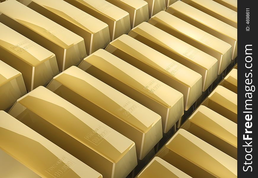 Gold bars