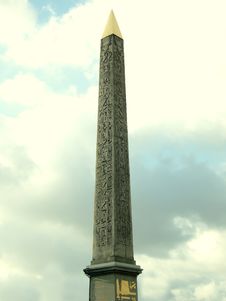 Obelisk In Paris Royalty Free Stock Photos