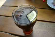 Glas Of Coke Royalty Free Stock Photography