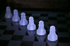Chessmen Royalty Free Stock Photography