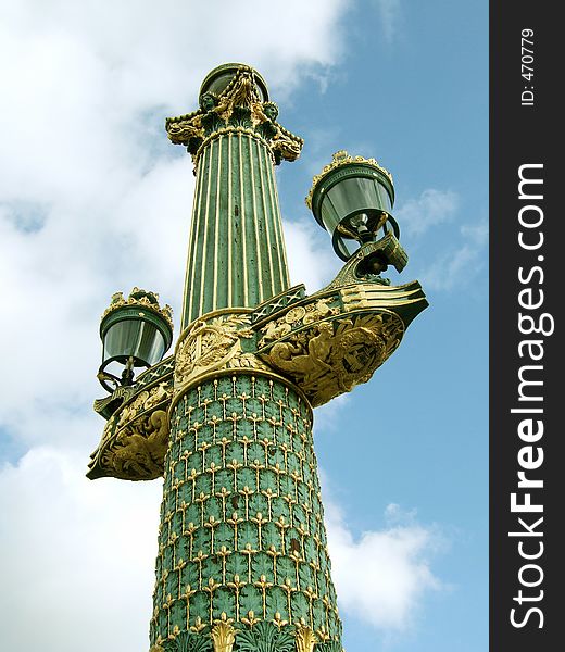Paris Lightpost
