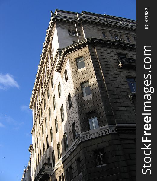 Grand Building in Liverpool England