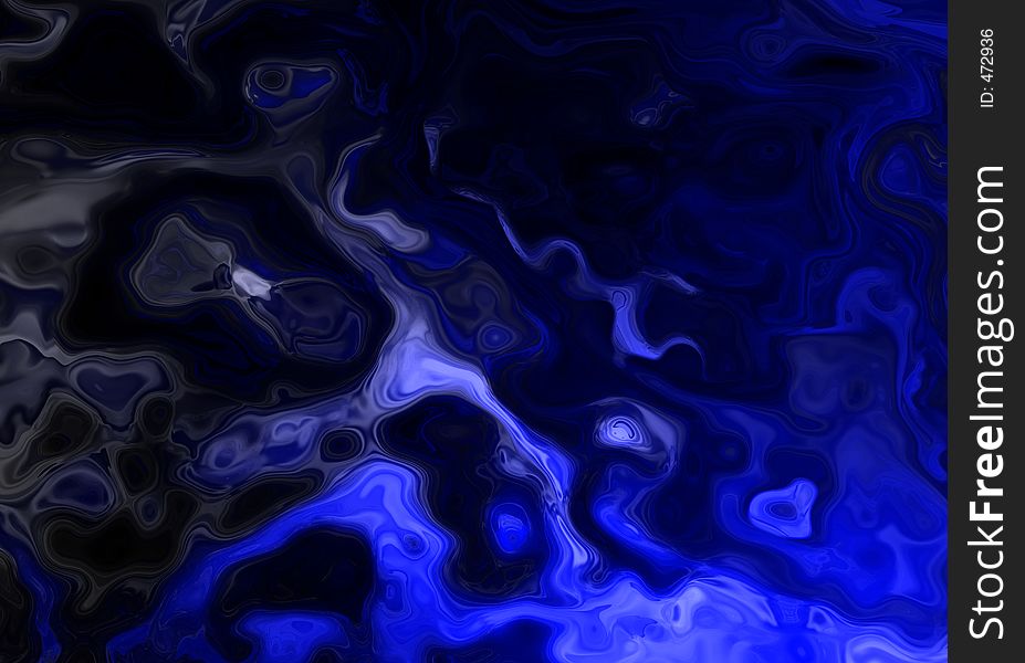 Blue Water (abstract)