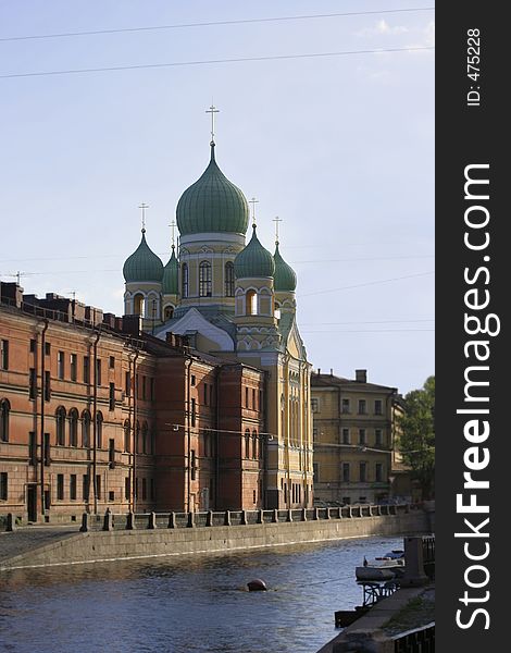 Orthodox Church on the river
