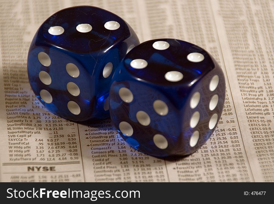 Throwing The Dice On Wall Street