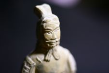 Chinese Clay Soldier Royalty Free Stock Photos