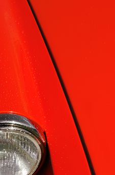 Red Sports Car Royalty Free Stock Photo Red Sports Car Royalty Free Stock Photo