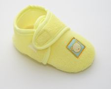 One Babies Shoe Royalty Free Stock Image