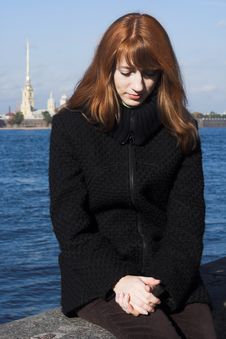 Girl In The City Royalty Free Stock Photo Girl In The City Royalty Free Stock Photo