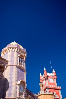 Pena National Palace Royalty Free Stock Photo Pena National Palace Royalty Free Stock Photo
